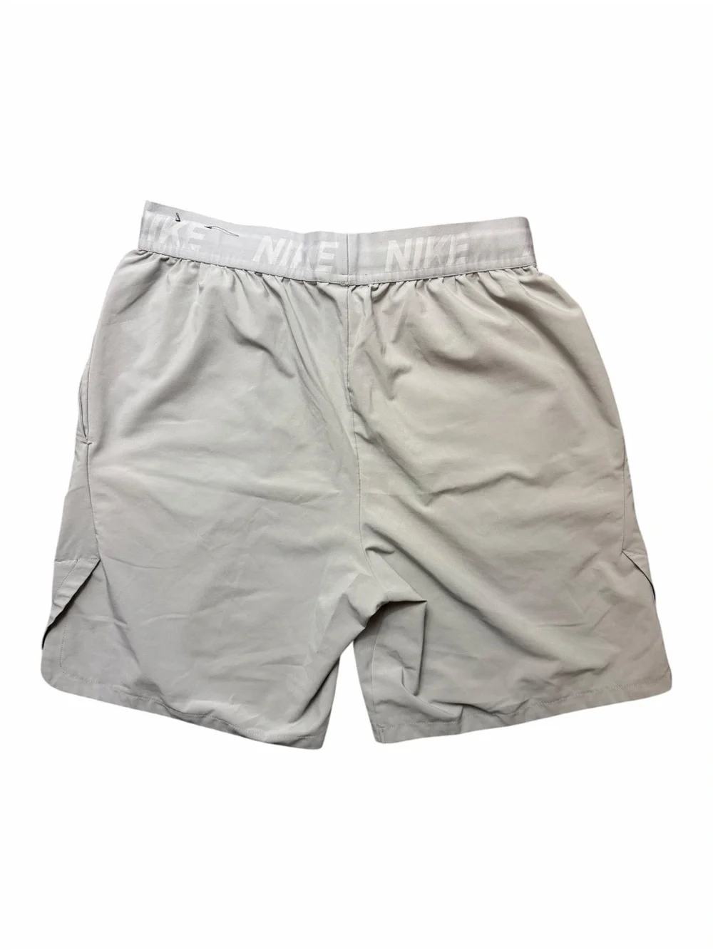 Nike Men’s Medium Lightweight Gray Running Training Athletic Shorts - Picture 5 of 6